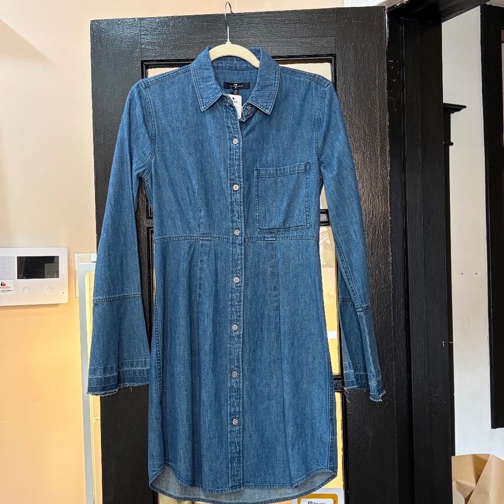 7 for All Mankind denim dress